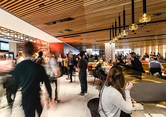 Gateway Sydney cafeteria